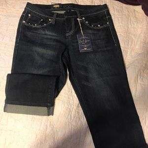 Earl Jean blue Capris